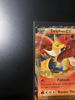 Delphox EX Ultra Rare Holo Pokemon Card XY Black Star Promo XY19 LP - Image 2