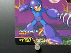Mega MAN 7 Card 14 Noise Crush CAPCOM BANDAI JAPAN Japanese Rockman 1995 - Image 5