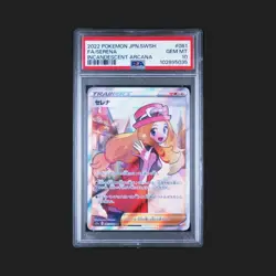 PSA 10 Japanese Pokemon TCG Serena Full Art SR #081/068 Incandescent Arcana - Image 1