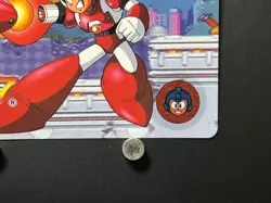 Mega MAN 7 Card 34 Rocket Buster CAPCOM BANDAI JAPAN Japanese Rockman 1995 - Image 4