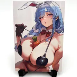Hololive Usada Pekora Sexy Anime Waifu Girl Doujin Lewd Goddess Story Art Card - Image 2