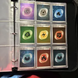 151 Cosmos Holo Energy Set 8 Card NM Full Set Collection Pokemon SV SVE 001-008 - Image 1