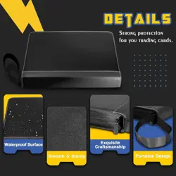 9 Pocket Waterproof Trading Card Binder Album Expandable Holds 720 Cards - Image 4