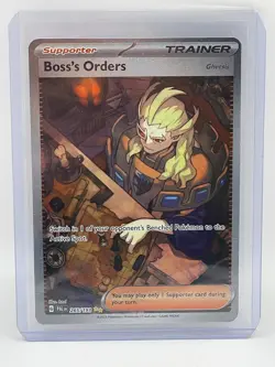 Boss's Orders Paldea Evolved 265/193 SV Special Illustration Rare Pokemon Card - Image 3