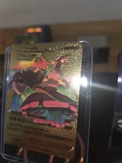 Pokemon Venusaur Charizard Blastoise VMAX Tag Team Gold Foil Fan Art Card TCG - Image 1