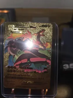 Pokemon Venusaur Charizard Blastoise VMAX Tag Team Gold Foil Fan Art Card TCG - Image 3