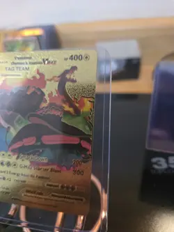 Pokemon Venusaur Charizard Blastoise VMAX Tag Team Gold Foil Fan Art Card TCG - Image 5