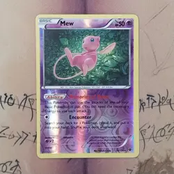 Mew 29/124 Fates Collide Reverse Holo NM Pokemon Card English - Image 1