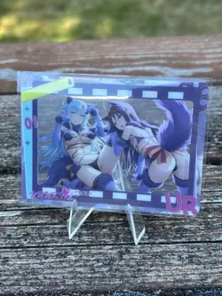ASUNA YUUKI UR UR-04 Transparent Genki Parade Goddess Story Anime Card - Image 1