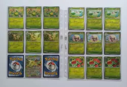 POKEMON TCG - Prismatic Evolutions Complete Std, Reverse, Poke, EX Card Set 100% - Image 3