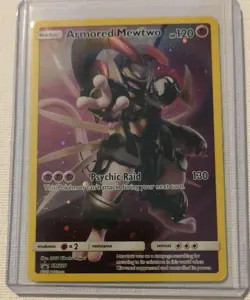Pokemon TCG Armored Mewtwo - SM228 Black Star Promo - Image 1