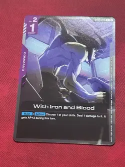 Gundam Card Game Starter Deck Iron Bloom Gundam Barbatos & With Iron and Blood - Image 2