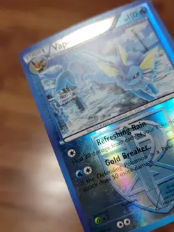 Pokemon TCG Vaporeon 20/116 Plasma Freeze Reverse Holo MP* - Image 3