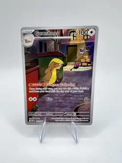 Gumshoos 153/132 Illustration Rare Pokemon Mega Evolution NM - Image 1