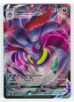 Malamar VMAX 122/192 Rebel Clash Full Art Ultra Rare Pokemon TCG - Image 1