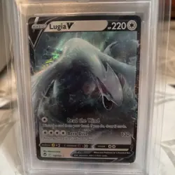 2022 POKEMON SWORD & SHIELD SILVER TEMPEST #138 LUGIA V PSA 10 - Image 2