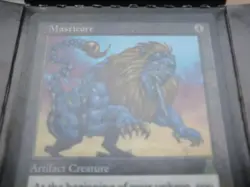 mtg magic masticore FOIL urza's destiny ENGLISH NEAR MINT destinee d'urza - Image 3