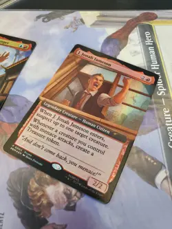 MTG J. Jonah Jameson Foil Promo Magiccon Exclusive Atlanta - Image 2