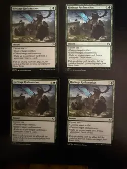 HERITAGE RECLAMATION mtg NM-M Tarkir Dragonstorm - Image 1