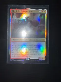 The Jolly Balloon Man - Foil - 219 - Duskmourn: House of Horror (DSK) MTG - Image 1