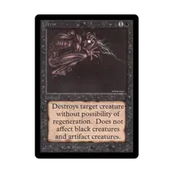 WOTC MtG Beta Terror (C) VG - Image 1