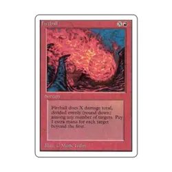 WOTC MtG Unlimited Fireball (C) Fair - Image 1