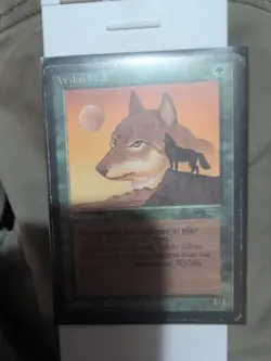 Wyluli Wolf Arabian Nights Light Version MTG Magic The Gathering 6880 - Image 1