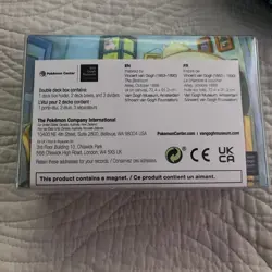 Pokemon X Van Gogh Museum Munchlax & Snorlax The Bedroom Double Deck Box - Image 2
