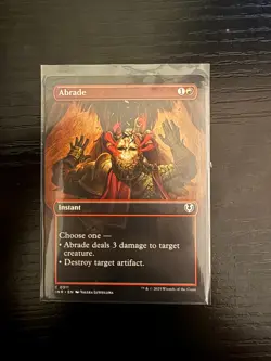 Abrade Borderless 311 MTG Innistrad Remastered Common NP - Image 1