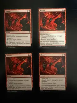 MAGIC THE GATHERING MTG INNISTRAD REMASTERED ABRADE - Image 1