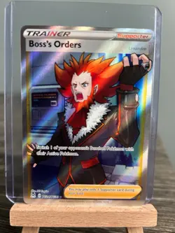 Pokemon - Boss's Orders - TG24/TG30 - Full Art Supporter - Lost Origin Trainer - Image 1