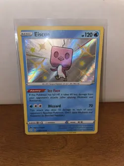 Pokemon TCG Shining Fates Shiny Vault Eiscue Holo SV035/SV122 NM/M - Image 1