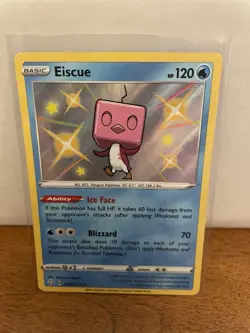 Pokemon TCG Shining Fates Shiny Vault Eiscue Holo SV035/SV122 NM/M - Image 4