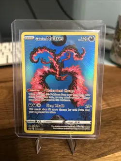 Pokemon TCG - Crown Zenith - Galarian Moltres SWSH284 Black Star Promo NM - Image 1