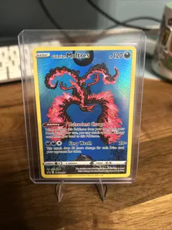 Pokemon TCG - Crown Zenith - Galarian Moltres SWSH284 Black Star Promo NM - Image 2