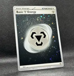 *Double Swirl* Pokemon-Basic Metal Energy 008 Sv01: Scarlet & Violet Holo - Image 2