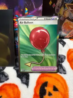 AIR BALLOON Ultra Rare Holo Trainer #166/132 Pokemon Mega Evolution English MINT - Image 2