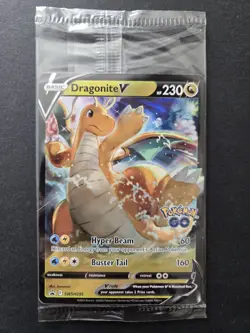 Pokemon - Dragonite V SWSH235 & VSTAR SWSH236 - Pokemon Go - Sealed Promo - Image 1