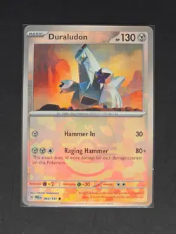 Duraludon (Master Ball Pattern) 069/131 Prismatic Evolutions Pokemon TCG NM/M - Image 1