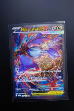 2025 Pokemon Mega Evolutions Mega Latias ex 181/132 SIR Pack Fresh NM/MINT - Image 1