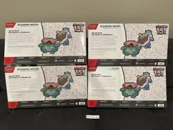 4x Pokemon TCG Scarlet & Violet 151 Blooming Waters Premium Collection Box NEW - Image 2
