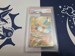 2023 POKEMON PAR EN-PARADOX RIFT ILLUSTRATION RARE #194 MINUN PSA 10 - Image 1