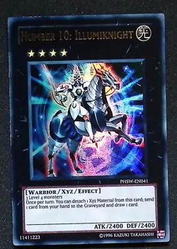 Number 10: Illumiknight - PHSW-EN041 - Ultra Rare Yugioh - Image 1