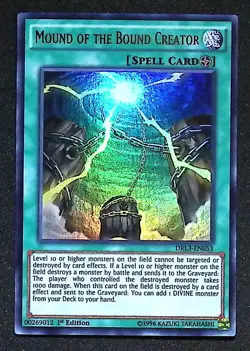 Mound of the Bound Creator - DRL3-EN053 - Ultra Rare - 1st Edition Yugioh - Image 1