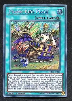 Prank-Kids Place - HISU-EN023 - Secret Rare 1st Edition Yugioh - Image 1