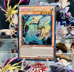 Yugioh Artifact Lancea BLMM-EN125 Secret Rare 1st Ed Near Mint - Image 1
