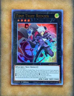 Yugioh Time Thief Redoer GFTP-EN064 Ultra Rare 1st Ed NM - Image 1