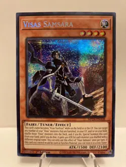 Yugioh Visas Samsara - MP24-EN108 - Prismatic Secret Rare - 1st Edition NM - Image 1