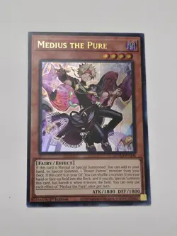 Yu-Gi-Oh! Medius the Pure 1st Edition Ultra Rare - Image 1