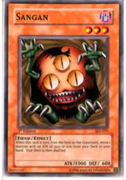 Sangan - SDJ-019 - Common - Unlimited Edition PL/MP Yugioh Starter Deck: Joey - Image 1